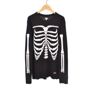 × HANES 21FW Bones Thermal Crew M