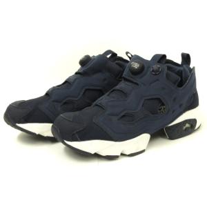 良品 INSTAPUMP FURY OG インスタポンプフューリー スニーカー DV6986 ネイビー 紺 27 靴