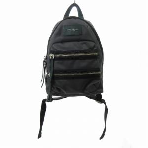 リュックサック バックパック ロゴ ナイロン レザー SV金具  M0008298  グレー