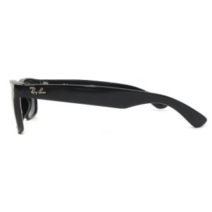 Ray-Ban 美品 New Wayfarer ニューウェイファーラー サングラス RB2132-F 黒 ブラック 5218 140 アイウェア