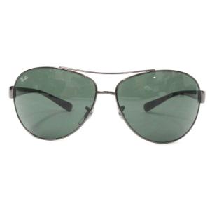 Ray-Ban 美品 サングラス AVIATOR アビエーター ティアドロップ グラディエント RB3386 イタリア製 緑 グリーン 6713