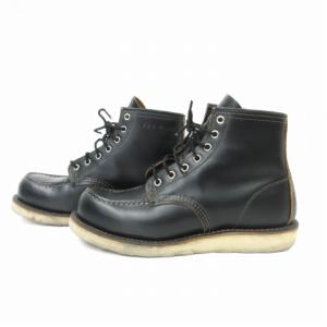 RED WING  アイリッシュ セッター ブーツ クローンダイク 犬タグ復刻 9874  茶芯 黒 ブラック 7E 25cm
