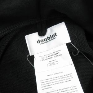 doublet 21SS NOT ANNIVERSARY EMBROIDERY HOODIE プルオーバー パーカー