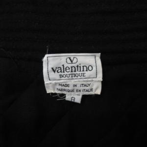 VALENTINO ヴィンテージコート 8 ブラック 
