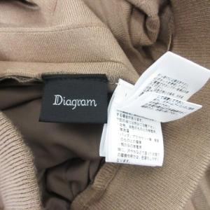 Diagram 19AW イレギュラー ニット スカート ロング