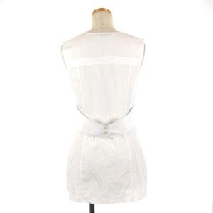 alexanderwang ブラウス シャツ カットソー デザイン コットン ノースリーブ 白