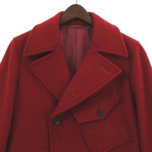 Calvin Klein 18AW チェスター コート ショート ウール 赤 レッド 36 アウター