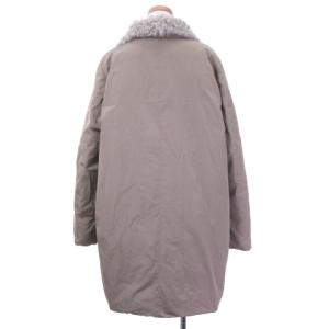 BRUNELLO CUCINELLI ダウン ジャケット コート リアル ファー イタリア製 ベージュ 44 アウター