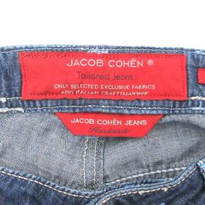 JACOB COHEN デニム パンツ スリム ライトオンス コットン インディゴ 30