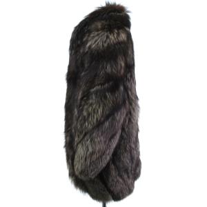 SAGA FOX Superb Quality Ranched Fox 上位ライン Roberto Ricci 美品 毛皮 コート シルバーフォックス