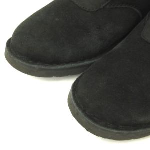 UGG australia DANEY デイニー ブーツ レースアップ スエード レザー 黒 ブラック 23.5 靴 ECR7