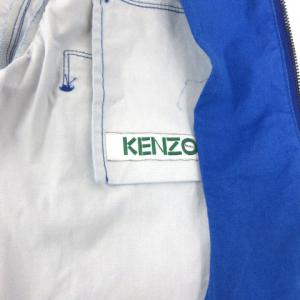 KENZO ジップアップブルゾン ブルー