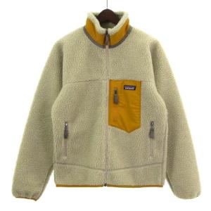 クラシックレトロX フリース ジャケット ボア 23056 ベージュ イエロー S トップス