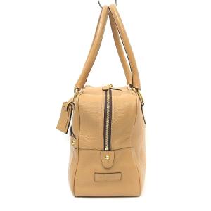 J&M DAVIDSON MIA ボストン バッグハンド セミショルダー レザー ベージュ