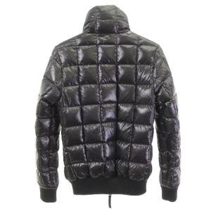 AKM x DUVETICA 13AW SHINY NYLON square hooded ダウンジャケット