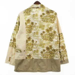 Engineered Garments 19SS LOITER JACKET HAWAIIAN PRINT KHAKI ロイタージャケット