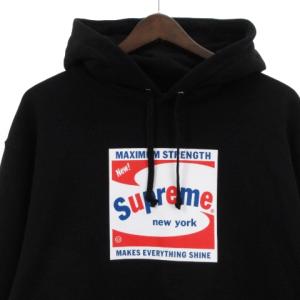 Supreme 21SS Shine Hooded Sweatshirt 黒