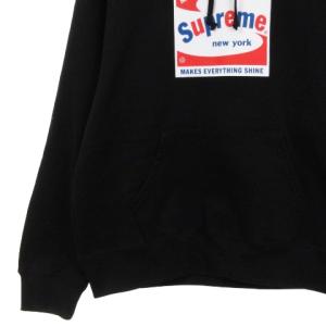 Supreme 21SS Shine Hooded Sweatshirt 黒