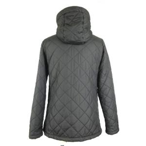 MACKINTOSH 中綿コート ジャケット キルティング 裏ボア フーディ 34 黒 ブラック