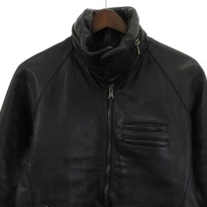 junhashimoto 10AW washable calf SNAP RIB JERSEY ジャケット