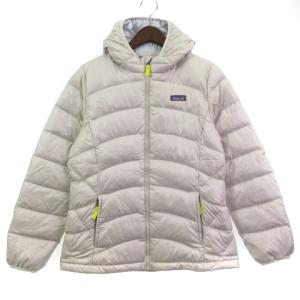 20AW Girls' Hi-Loft Down Sweater Hoody XXL グレー