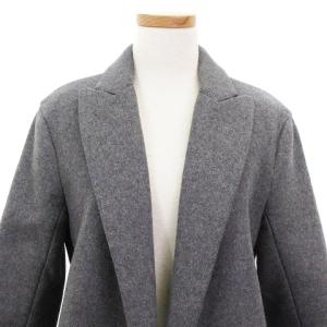 Theory ウールカシミヤ混チェスターコート グレー