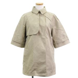 半袖ガンフラップジャケット 40 ベージュ