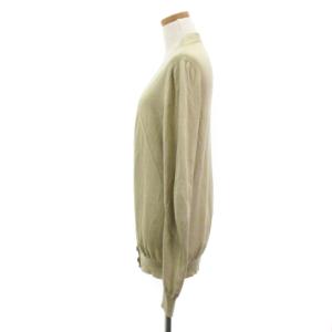 Martin Margiela 4 カーディガン ニット 長袖 薄手 シルク 100％ ベージュ L トップス