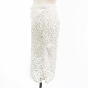 sacai luck LU931 15SS キュロット スカート ひざ丈 総レース 1 ホワイト