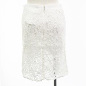 sacai luck LU931 15SS キュロット スカート ひざ丈 総レース 1 ホワイト