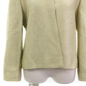 CHANEL フランス製 1B ジャケット 40 ベージュ