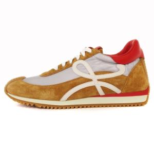 LOEWE 21AW Flow Runner スニーカー シューズ Lモノグラム スエード ブラウン