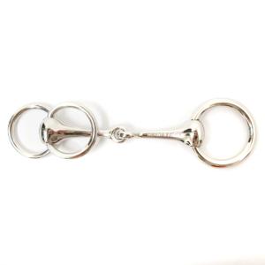 HERMES モールドゥ スカーフリング シルバー