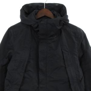 RIPVANWINKLE 11AW MOUNTAIN PARKA テクノヴィンテージBJ 中綿 ジャケット ブラック 3 アウター