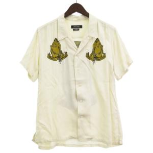 RUDE GALLERY THE BLACK LIST BOWLING SHIRT MARIA EMBROIDERED