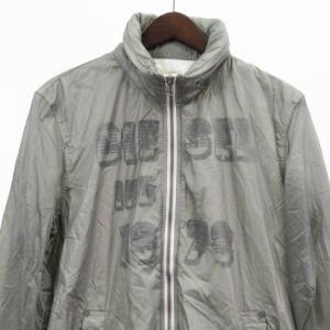 DIESEL ウインドブレイカー M グレー  