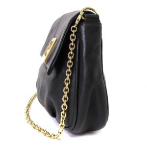 FENDI ショルダーバッグ ポシェット チェーン レザー 8M0276