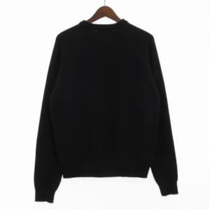 AMI Alexandre Mattiussi ハウンドトゥースニットセーター ブラック