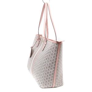 TORY BURCH GEMINI LINK TOTE TOP ZIP TOTE ピンク