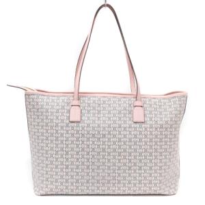 TORY BURCH GEMINI LINK TOTE TOP ZIP TOTE ピンク