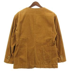 Engineered Garments 19AW No Collar Jacket - 8W Corduroy ブラウン