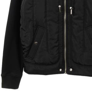 DIESEL 美品 00S57I S-BELLA ジャケット 中綿 キルティング 切替 ブラック