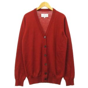 15AW カーディガン ウール M レッド