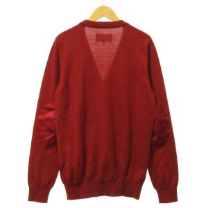 Martin Margiela 4 15AW カーディガン ウール M レッド