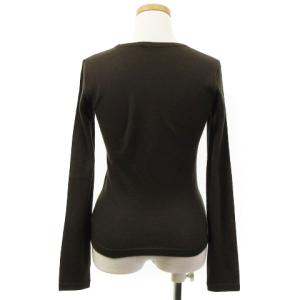 Loro Piana ニット セーター 長袖 カシミヤ 100％ イタリア製 茶 ブラウン 40