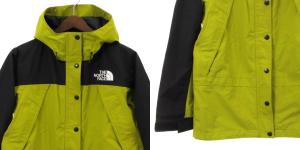 THE NORTH FACE NPW61831 20AW MOUNTAIN LIGHT JACKET S マッチャグリーン