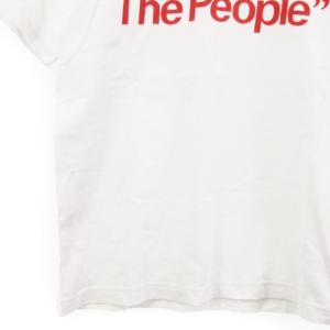 sacai 19SS We Are The People Tシャツ 半袖 プリント コットン 1 ホワイト