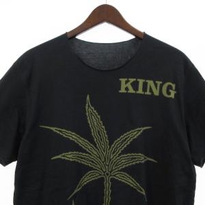 lucien pellat finet スカルプリント半袖Tシャツ XL ブラック