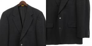 Brooks Brothers BROOKSEASE セットアップ スーツ テーラード シングル スラックス ウール グレー