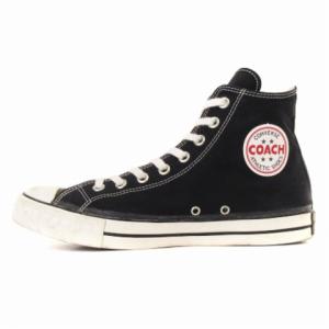 20AW 1CL785 ADDICT COACH CANVAS HI スニーカー 26.5 ブラック
